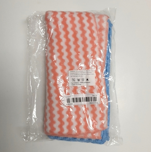 5pc Microfiber Dish Cloth Set - Picture 3 of 4